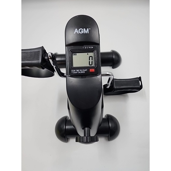 AGM Other - AGM Mini Exercise Bike Under Desk Pedal Exerciser Black Portable LCD Display